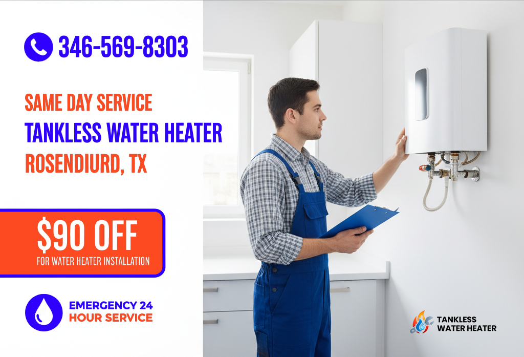 install heater Rosenberg TX